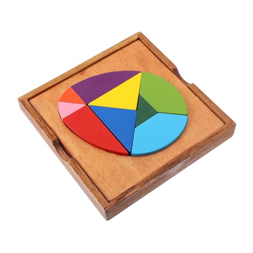 SUPVOX Buntes Ei Förmiges Holz Tangram Puzzle Frühförderung Lernspielzeug für Kleinkinder Hand Auge Koordination Kreatives Denken SUPVOX Buntes Ei Förmiges Holz Tangram Puzzle Frühförderung Lernspielzeug für Kleinkinder Hand Auge Koordination Kreatives Denken von Supvox