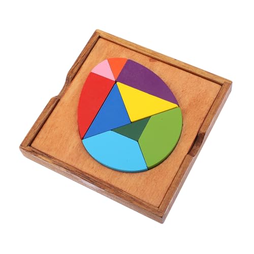 SUPVOX Buntes Ei Förmiges Tangram Puzzle Holzspielzeug Kreatives Lernspielzeug für Kleinkinder von Kreativität und Hand Auge Koordination SUPVOX Buntes Ei Förmiges Tangram Puzzle Holzspielzeug Kreatives Lernspielzeug für Kleinkinder von Kreativität und Hand Auge Koordination von Supvox