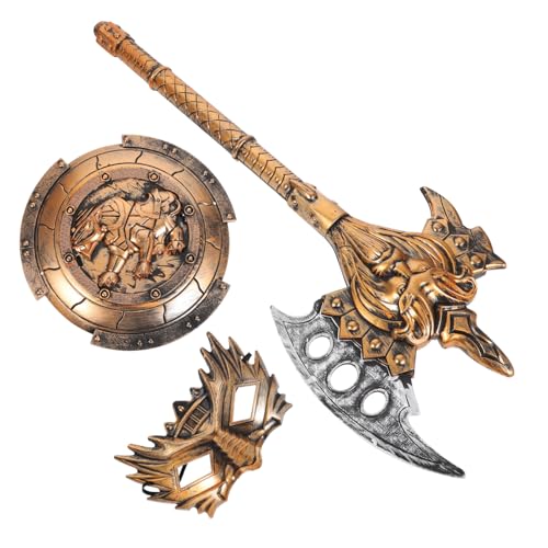 SUPVOX Cosplay Requisiten Teilig Antik Kupferfarbene Spielzeugwaffen aus Hochwertigem Leicht und Langlebig für Rollenspiele Halloween Party und Alltagsspiel SUPVOX Cosplay Requisiten Teilig Antik Kupferfarbene Spielzeugwaffen aus Hochwertigem Leicht und Langlebig für Rollenspiele Halloween Party und Alltagsspiel von Supvox
