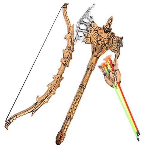 SUPVOX Cosplay Teilig Kunststoff Antik Bronziert Realistische Rollenspiel Requisiten Jungen Verkleidung Halloween Kostüm Party Zubehör von Supvox
