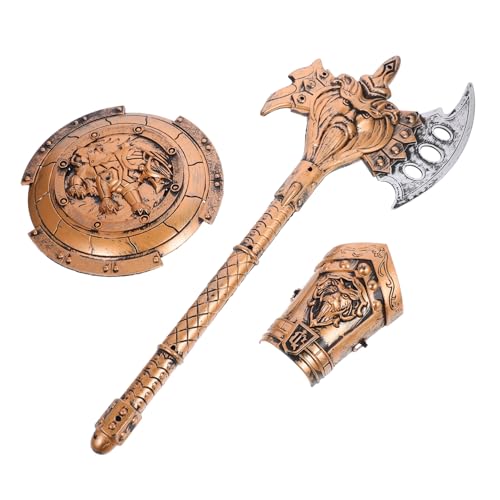 SUPVOX Cosplay Teiliges Antikes Ritter Realistische Kostüm Accessoires für Jungen Halloween Bühne Verkleidung Party von Supvox