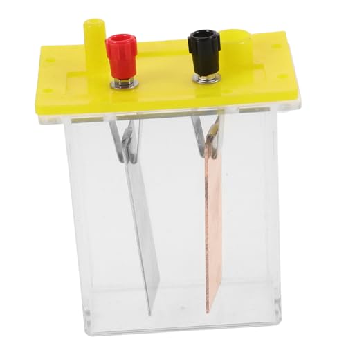 SUPVOX DIY Fruchtbatterie Experimentierkasten mit Elektrolytlösung Batteriebox und Metallplatten für Schüler Physik Lernspielzeug zur Stromerzeugung und Energieumwandlung im von Supvox