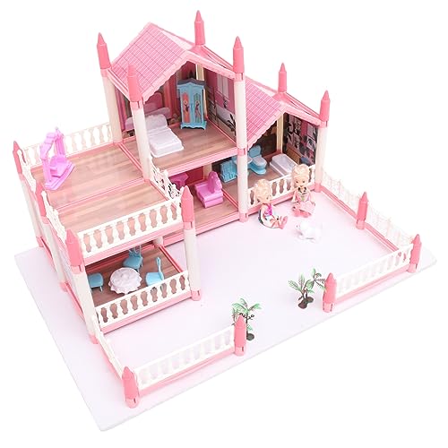 SUPVOX DIY Schloss Bausatz aus Sicherem Miniatur Puzzle Villa Spielhaus Fördert Kreativität Koordination und Fantasie Geeignet für Mädchen Ab Jahren SUPVOX DIY Schloss Bausatz aus Sicherem Miniatur Puzzle Villa Spielhaus Fördert Kreativität Koordination und Fantasie Geeignet für Mädchen Ab Jahren von Supvox
