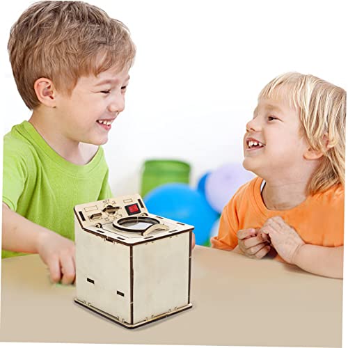 SUPVOX DIY Waschmaschinen Modell Bausatz für Pädagogisches Wissenschaftsspielzeug Holz Teilig Fördert Handfertigkeit und Schadstofffrei für Mädchen und Jungen Ab Jahren SUPVOX DIY Waschmaschinen Modell Bausatz für Pädagogisches Wissenschaftsspielzeug Holz Teilig Fördert Handfertigkeit und Schadstofffrei für Mädchen und Jungen Ab Jahren von Supvox