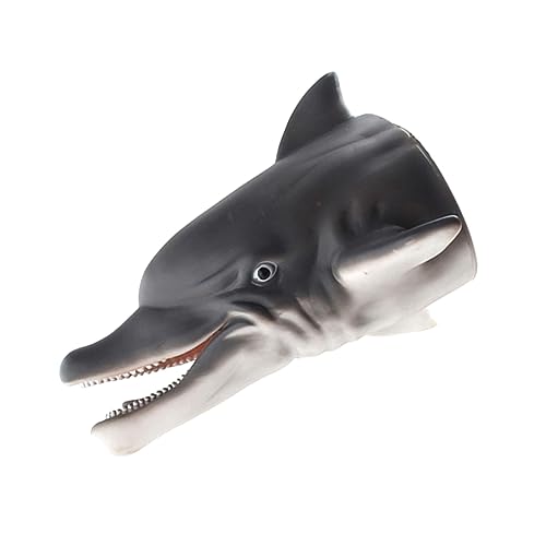 SUPVOX Delfin Handpuppe für Realistische Meeresbewohner Nachbildung Weiches Material für Rollenspiele und Kreativitätsförderung Unisex für Jungen und Mädchen von Supvox