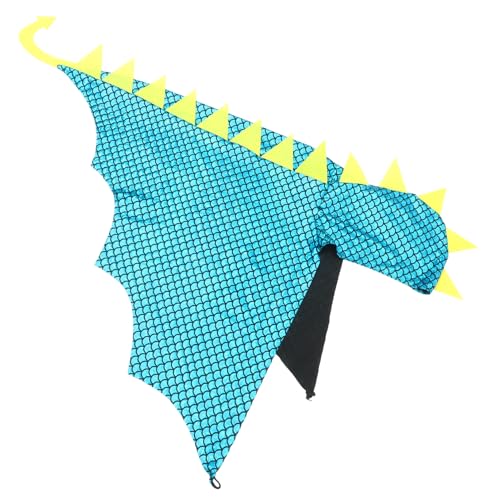 SUPVOX Dinosaurier Umhang Cosplay Kostüm Halloween Cape Prop für Karneval Party Verkleidung mit Kapuze Bequem für Rollenspiel von Supvox