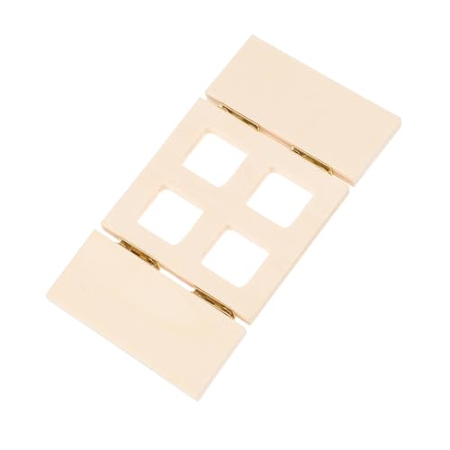 SUPVOX Doll House Scharniertfenster winziges Fensterrahmendekor Mini-Puppenhaus-Zubehör Miniatur-Puppenhausfenster Puppenhausfenster weiß Mini-Hausschmuck Mini-Fenstermodell Holz Beige SUPVOX Doll House Scharniertfenster winziges Fensterrahmendekor Mini-Puppenhaus-Zubehör Miniatur-Puppenhausfenster Puppenhausfenster weiß Mini-Hausschmuck Mini-Fenstermodell Holz Beige von Supvox