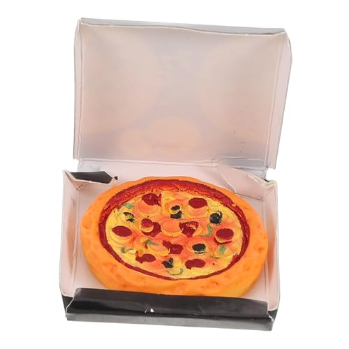 SUPVOX Dollhouse Miniatur Realistisches Modell für Puppenhaus Dekoration Handgefertigte Mini Pizza für Kreative Szenen Authentische Detailarbeit und Gemütliche SUPVOX Dollhouse Miniatur Realistisches Modell für Puppenhaus Dekoration Handgefertigte Mini Pizza für Kreative Szenen Authentische Detailarbeit und Gemütliche von Supvox