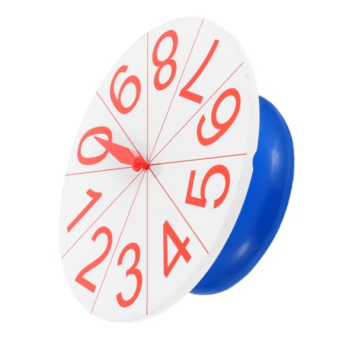SUPVOX Drehbare Zahlentafel für Mathematikunterricht Lernspielzeug für Vielseitig Einsetzbar bei Veranstaltungen aus Langlebigem für DIY Lehrmittel und Events Zufällige von Supvox