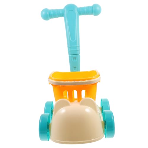 SUPVOX Einkaufswagen Robuster Supermarktwagen für Rollenspiele Fördert Hand Augen Koordination Geeignet für Kleine Mädchen Langlebig und Sicher von Supvox