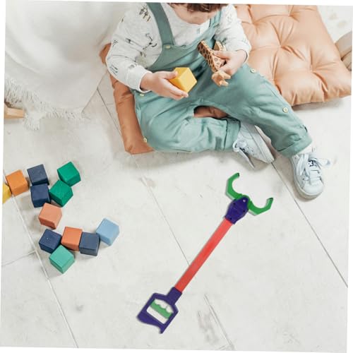 SUPVOX Elastischer Greifer Mechanischer Arm für Kreatives Greifwerkzeug mit Kunststoffklauen Fördert Feinmotorik Hand Augen koordination und Spielerisches Lernen für Familieninteraktion von Supvox