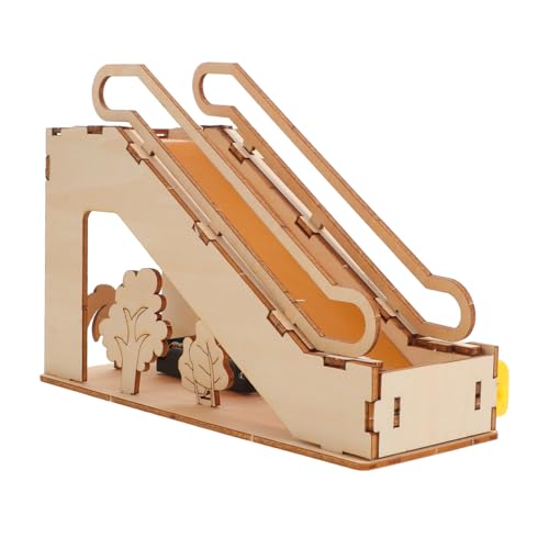 SUPVOX Elektrischer Holzpuzzle Escalator Bausatz Stem Wissenschaftsexperiment Kindermechanik DIY Modellbauset Lernspielzeug für Ingenieurprojekte und Kreative Entwicklung SUPVOX Elektrischer Holzpuzzle Escalator Bausatz Stem Wissenschaftsexperiment Kindermechanik DIY Modellbauset Lernspielzeug für Ingenieurprojekte und Kreative Entwicklung von Supvox