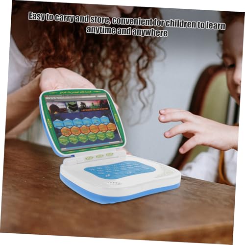 SUPVOX Faltbarer Kindercomputer Lernspielzeug mit Touchscreen und Wiederholfunktion Speziell für Arabische Sprachförderung Tragbar und Vielseitig Pädagogisch Wertvoll für Kleinkinder und von Supvox