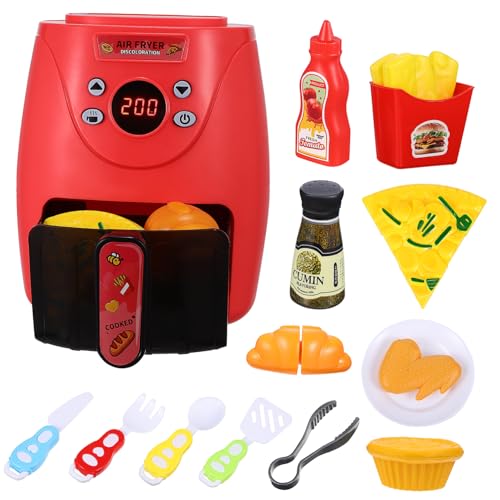 SUPVOX Farbwechselnde Air Fryer Spielküche mit Spiellebensmitteln Küchen Spielset aus Robustem Abs Fördert Feinmotorik und Koordination Kreatives Rollenspiel für Kleinkinder SUPVOX Farbwechselnde Air Fryer Spielküche mit Spiellebensmitteln Küchen Spielset aus Robustem Abs Fördert Feinmotorik und Koordination Kreatives Rollenspiel für Kleinkinder von Supvox