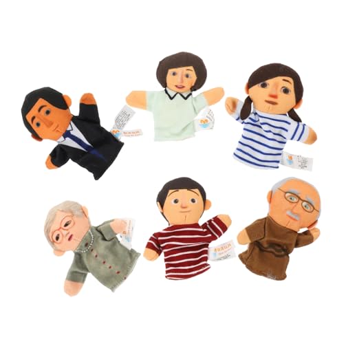 SUPVOX Fingerpuppen Familienmotiv aus Hochwertigem Bunte Interaktive Fingerfiguren für Kleinkinder Pädagogisches zur Frühförderung und Fantasievolles Erzählspiel SUPVOX Fingerpuppen Familienmotiv aus Hochwertigem Bunte Interaktive Fingerfiguren für Kleinkinder Pädagogisches zur Frühförderung und Fantasievolles Erzählspiel von Supvox