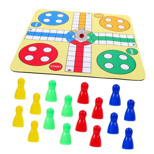 SUPVOX Flugzeug Schachspiel Party Brettspiel mit Glatter Oberfläche Langlebig Sicher für Ktv Bar und Zuhause für Gruppen und Feiern von Supvox