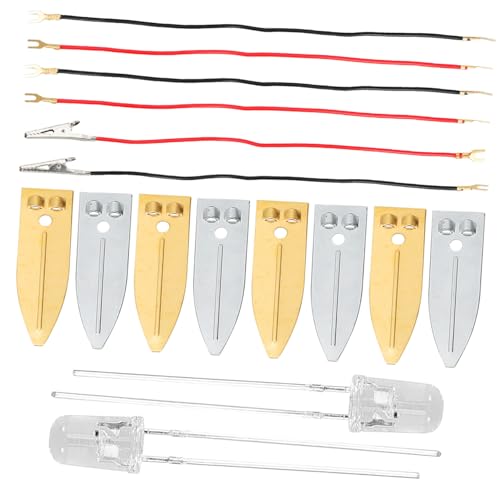 SUPVOX Fruchtbatterie Experimentierkasten DIY Obst Batterie Wissenschaftliches Strom Experiment für Familien Pädagogisches Physik Science Kit zur Stromerzeugung mit Metall SUPVOX Fruchtbatterie Experimentierkasten DIY Obst Batterie Wissenschaftliches Strom Experiment für Familien Pädagogisches Physik Science Kit zur Stromerzeugung mit Metall von Supvox