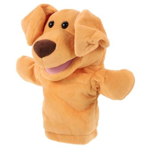 SUPVOX Große Plüsch Handpuppe Hund mit Beweglichem Mund Weiches Tier Design Pädagogisches für Geschichtenerzählen und Motorische bei Kindern SUPVOX Große Plüsch Handpuppe Hund mit Beweglichem Mund Weiches Tier Design Pädagogisches für Geschichtenerzählen und Motorische bei Kindern von Supvox