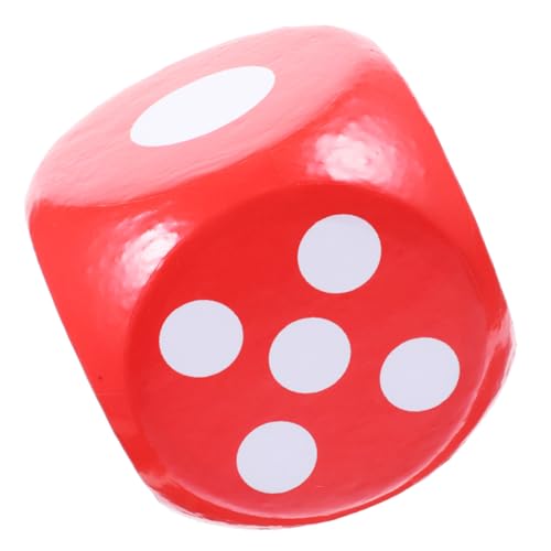 SUPVOX Großer Schaumstoffwürfel Leicht Lesbarer Zahlenwürfel Weicher Spielwürfel für Klassenzimmer Party und Spiele Langlebiges Würfelspiel Zubehör für Erwachsene von Supvox