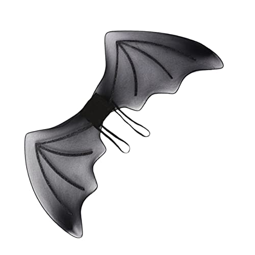 SUPVOX Halloween Cosplay Flügel Schwarze Leichtes Hautfreundliches Material Langlebig Für Halloween Party Kostüm Accessoire Unisex von Supvox