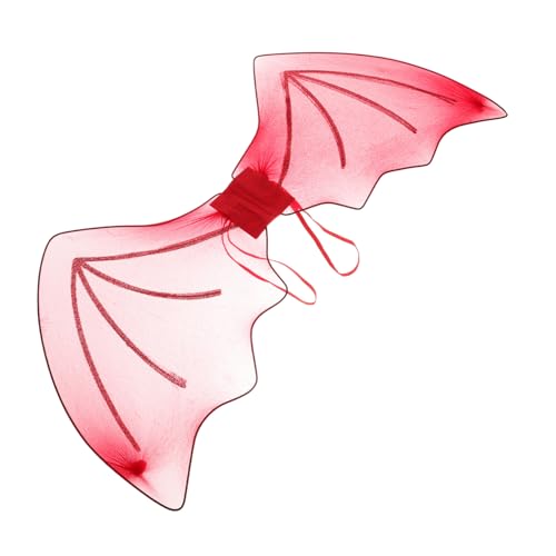 SUPVOX Halloween Fledermaus Flügel Prop aus Leichtem Material Komfortabel und Strapazierfähig für Fasching Cosplay Party und Karneval Teiliges Schwarzes Bat Wing Kostüm Zubehör von Supvox