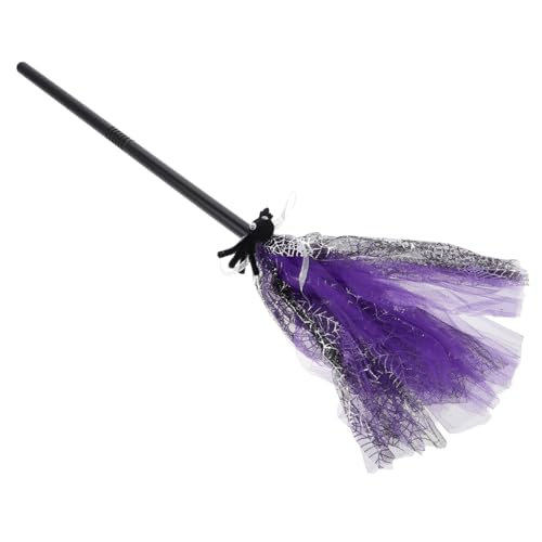SUPVOX Halloween Hexenbesen Cosplay Abnehmbar Teiliger Zauberbesen für Kostümparty Bühnenauftritt Hexen Motto Fest SUPVOX Halloween Hexenbesen Cosplay Abnehmbar Teiliger Zauberbesen für Kostümparty Bühnenauftritt Hexen Motto Fest von Supvox