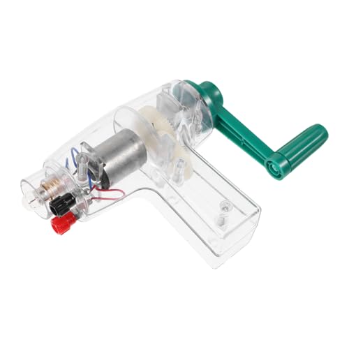 SUPVOX Handkurbelgenerator für Physik Experimente Mechanischer Stromerzeuger Pädagogisches Elektrizitäts Lernkit für Schüler und Wissenschaftler Vielseitig Einsetzbar im Unterricht SUPVOX Handkurbelgenerator für Physik Experimente Mechanischer Stromerzeuger Pädagogisches Elektrizitäts Lernkit für Schüler und Wissenschaftler Vielseitig Einsetzbar im Unterricht von Supvox