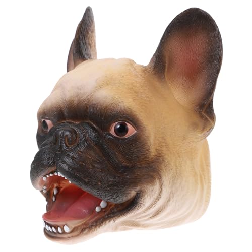 SUPVOX Handpuppe Bulldogge Handhandschuh Lustige Hundekopf Puppe für Rollenspiele und Partys Weiches Plüschspielzeug für Erwachsene Kreativen Fantasieentwicklung SUPVOX Handpuppe Bulldogge Handhandschuh Lustige Hundekopf Puppe für Rollenspiele und Partys Weiches Plüschspielzeug für Erwachsene Kreativen Fantasieentwicklung von Supvox