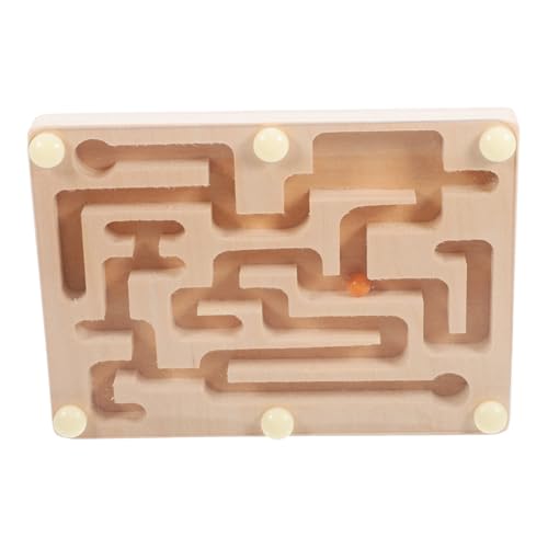 SUPVOX Holz Balance Labyrinth für Pädagogisches Kugel Board Puzzle zur Konzentrations und Gleichgewichtsförderung Abgerundete Kanten Leichtes Holz Langlebig und Sicher SUPVOX Holz Balance Labyrinth für Pädagogisches Kugel Board Puzzle zur Konzentrations und Gleichgewichtsförderung Abgerundete Kanten Leichtes Holz Langlebig und Sicher von Supvox
