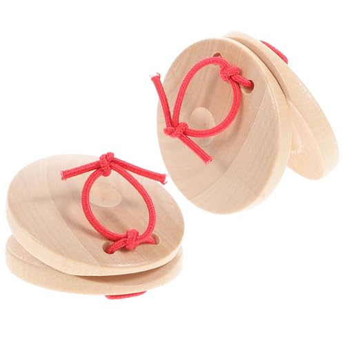 SUPVOX Holz Finger Castanets für Musikinstrument zur Frühen Bildung Naturfarbe Interaktives Intelligenz und Eltern Junge Mädchen Kommunikation Zufällige Farbe Zufällige Farbe SUPVOX Holz Finger Castanets für Musikinstrument zur Frühen Bildung Naturfarbe Interaktives Intelligenz und Eltern Junge Mädchen Kommunikation Zufällige Farbe Zufällige Farbe von Supvox