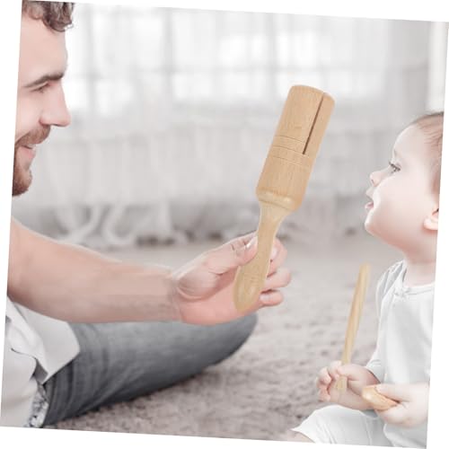 SUPVOX Holz Guiro Percussion Instrument für Pädagogisches Motorikspielzeug Glatte Oberfläche Langlebig und Sicher Fördert Musikalische Kreativität und Sensorische Entwicklung Teiliges SUPVOX Holz Guiro Percussion Instrument für Pädagogisches Motorikspielzeug Glatte Oberfläche Langlebig und Sicher Fördert Musikalische Kreativität und Sensorische Entwicklung Teiliges von Supvox