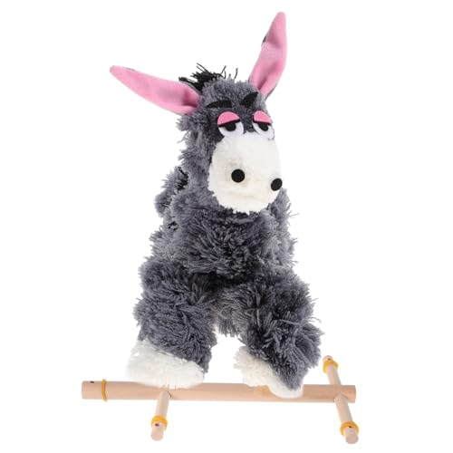 SUPVOX Holz Marionetten Esel Puppenspielzeug Kuscheliges Tier mit Zugfaden Interaktive Tierfigur für Fingerfertigkeit Kreatives Puppentheater Geeignet Ab Jahren Tiefgrau SUPVOX Holz Marionetten Esel Puppenspielzeug Kuscheliges Tier mit Zugfaden Interaktive Tierfigur für Fingerfertigkeit Kreatives Puppentheater Geeignet Ab Jahren Tiefgrau von Supvox