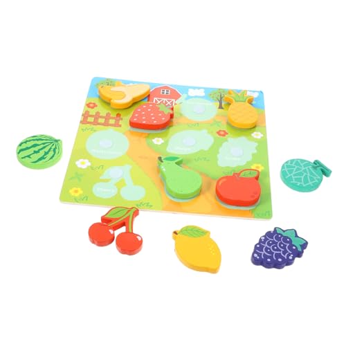 SUPVOX Holz Puzzle Steckspiel Früchte Motorikspielzeug Lernspielzeug für Kleinkinder Jahre Geduldsspiel Aktivitätsspielzeug Holzspielzeug Konzentration und Kreativität SUPVOX Holz Puzzle Steckspiel Früchte Motorikspielzeug Lernspielzeug für Kleinkinder Jahre Geduldsspiel Aktivitätsspielzeug Holzspielzeug Konzentration und Kreativität von Supvox