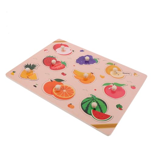 SUPVOX Holz Puzzle für Jahre Farbenfrohes Früchte Großes Greifspielzeug Sicherer Lernspaß Feinmotorik und Farberkennung Pädagogisch und Langlebig SUPVOX Holz Puzzle für Jahre Farbenfrohes Früchte Großes Greifspielzeug Sicherer Lernspaß Feinmotorik und Farberkennung Pädagogisch und Langlebig von Supvox