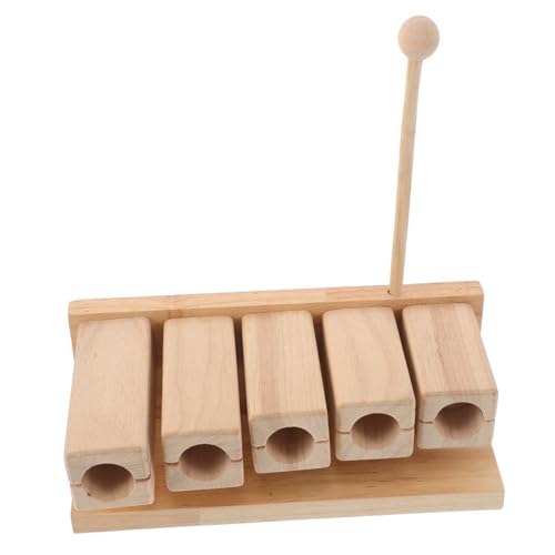 SUPVOX Holz Rhythmusblock Percussion Instrument Töne mit Schlägel Musikspielzeug Holz Klangblock für Vorschule Gruppenunterricht und Musikalische Früherziehung SUPVOX Holz Rhythmusblock Percussion Instrument Töne mit Schlägel Musikspielzeug Holz Klangblock für Vorschule Gruppenunterricht und Musikalische Früherziehung von Supvox