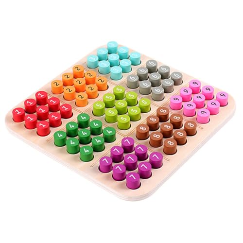 SUPVOX Holz Sudoku Brettspiel Pädagogisches Logikspiel mit Abwischbarem Board Fördert Mathematisches Denken und Konzentration Kindgerecht Langlebig und Sicher für Familie und Schule SUPVOX Holz Sudoku Brettspiel Pädagogisches Logikspiel mit Abwischbarem Board Fördert Mathematisches Denken und Konzentration Kindgerecht Langlebig und Sicher für Familie und Schule von Supvox