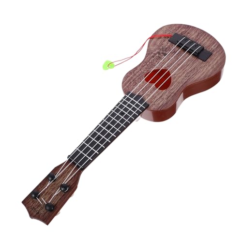 SUPVOX Holz Ukulele für Anfänger Klassisches Musikinstrument Kindgerechte Pädagogisches für Mädchen und Jungen zum Lernen und Üben von Supvox