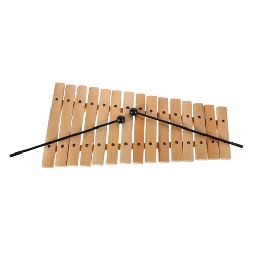 SUPVOX Holz Xylophon Montessori Lernspielzeug für Pädagogisches Schlaginstrument Langlebig Klar Gestimmt für Frühe Musikalische Entwicklung und Sensorisches Lernen von Supvox
