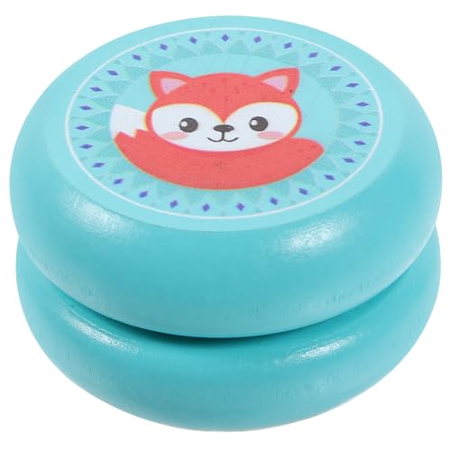 Supvox Holz Yo-yo Spielzeug Für Junge Mädchen Schnur Kindersicher Und Langlebig Handgelenkskraft Und Hand-Auge-koordination von Supvox