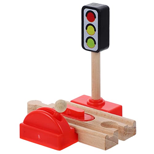 SUPVOX Holzeisenbahn Zubehör Holz Roadblock für Leichtes Robustes Bahn Absperrmodell Einfache Montage Realistische Details Kompatibel mit Gängigen Holzbahnschienen SUPVOX Holzeisenbahn Zubehör Holz Roadblock für Leichtes Robustes Bahn Absperrmodell Einfache Montage Realistische Details Kompatibel mit Gängigen Holzbahnschienen von Supvox