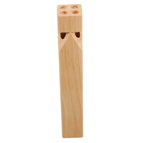 SUPVOX Holzflöte Zugpfeife aus Robustem Eichenholz mit Original Zugpfeifen Sound Kreatives Kinderspielzeug für Jungen und Mädchen Geeignet für Schule Zuhause und Outdoor Spielspaß von Supvox