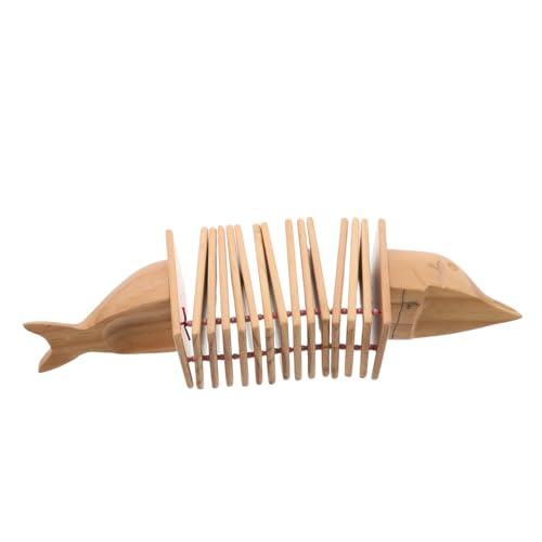 SUPVOX Holzklapper Delfinform Pädagogisches Schlaginstrument für Kleinkinder Fördert Rhythmusgefühl und Musikalische Entwicklung Vielseitiges Percussion Familien Vorschulaktivitäten SUPVOX Holzklapper Delfinform Pädagogisches Schlaginstrument für Kleinkinder Fördert Rhythmusgefühl und Musikalische Entwicklung Vielseitiges Percussion Familien Vorschulaktivitäten von Supvox
