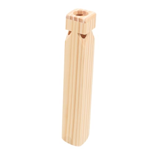 SUPVOX Holzpfeife Leichte Kinderpfeife aus Holz Einfach zu Bedienen Fördert Hörentwicklung und Musikinteresse Kompakt und Tragbar Lerninstrument für Musikalische von Supvox