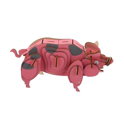SUPVOX Holzpuzzle Holztierrätsel DIY Animal Puzzle Holzbausätze Für Holzstiel-Puzzles Tiermodelle Aus Holz Bildungsrätsel Für Bausätze Aus Holz Tiermodell Selber Machen Rosa SUPVOX Holzpuzzle Holztierrätsel DIY Animal Puzzle Holzbausätze Für Holzstiel-Puzzles Tiermodelle Aus Holz Bildungsrätsel Für Bausätze Aus Holz Tiermodell Selber Machen Rosa von Supvox