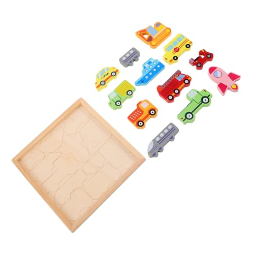 SUPVOX Holzpuzzle Teiliges Fahrzeug Kreatives Lernspielzeug für Kindergarten Fördert Kognitive Entwicklung und Familienspaß Sicheres Zeichentafel Puzzle für Kleinkinder SUPVOX Holzpuzzle Teiliges Fahrzeug Kreatives Lernspielzeug für Kindergarten Fördert Kognitive Entwicklung und Familienspaß Sicheres Zeichentafel Puzzle für Kleinkinder von Supvox