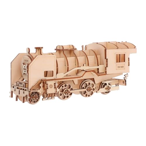 SUPVOX Holzpuzzle Zug Modell DIY Bastelset aus Hochwertigem Holz Sicheres Puzzlespiel Hand Auge Koordination Kreatives SUPVOX Holzpuzzle Zug Modell DIY Bastelset aus Hochwertigem Holz Sicheres Puzzlespiel Hand Auge Koordination Kreatives von Supvox