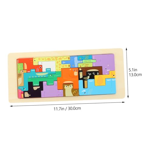 SUPVOX Holzpuzzle für Kleinkinder Tierformen Bunte Holzpuzzle Lernspielzeug Fördert Feinmotorik Hand Auge Koordination und Frühe Bildung Robustes Langlebiges Puzzle SUPVOX Holzpuzzle für Kleinkinder Tierformen Bunte Holzpuzzle Lernspielzeug Fördert Feinmotorik Hand Auge Koordination und Frühe Bildung Robustes Langlebiges Puzzle von Supvox