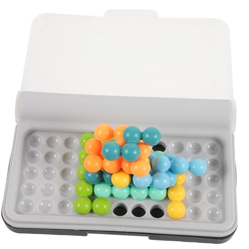 SUPVOX Intelligentes Perlenpuzzle für Pädagogisches Denkspiel Geduld und Konzentration Stabiles Kunststoffmaterial als Geschenk für Geburtstag und Weihnachten von Supvox