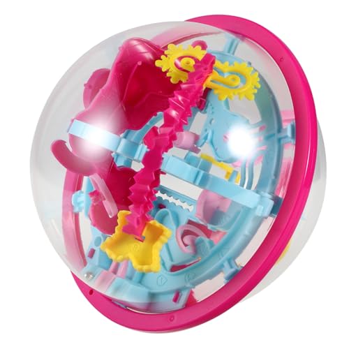 SUPVOX Interaktiver Ball mit Komplexem Labyrinth Intelligentes Puzzle und Erwachsene Fördert Kognitive Fähigkeiten und Sensorische Wahrnehmung Fein Verarbeitet Herausforderndes Denkspiel von Supvox
