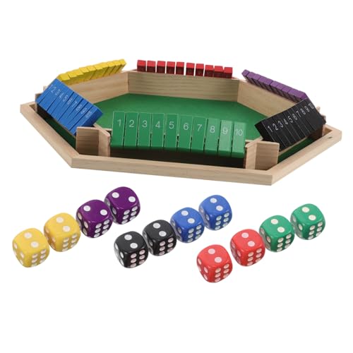 SUPVOX Interaktiver Sechsseitiger Flip Spieltisch mit Vielfältigen Spielmodi für Ktv Bars und Partys Fördert Geselligkeit und Spielerische Interaktion für Gruppen von Supvox